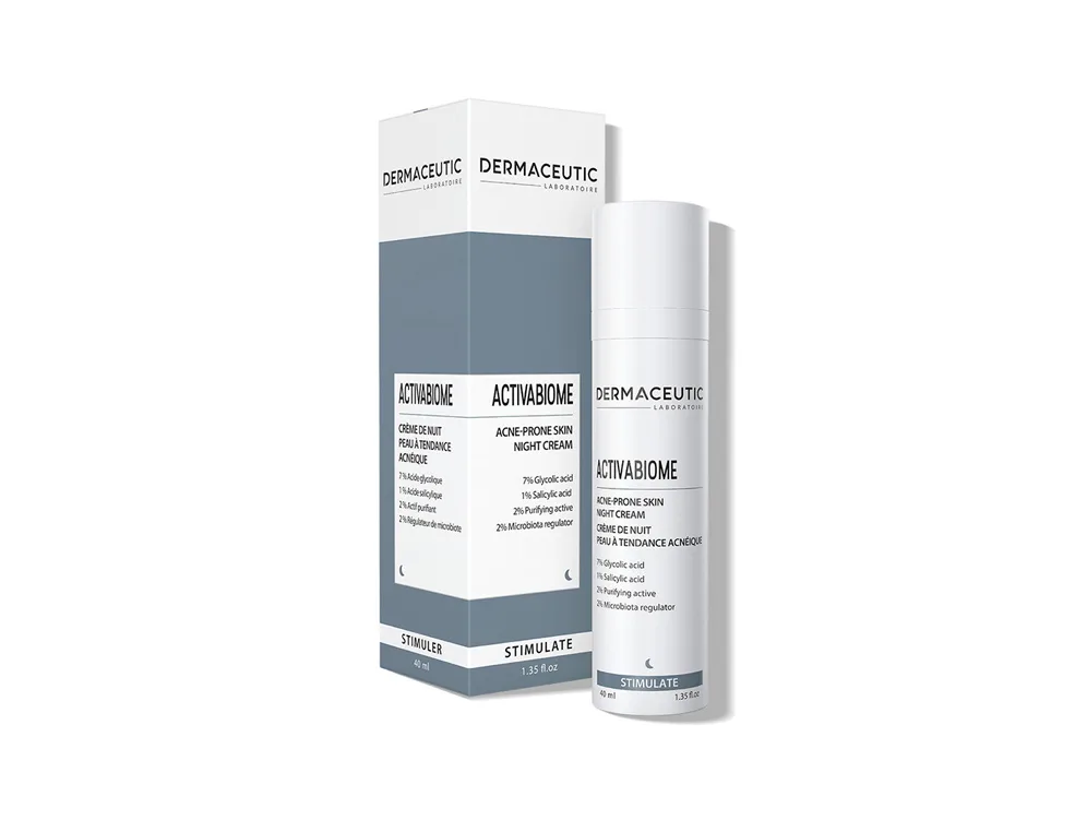 Dermaceutic Activabiome nakts krēms 40 ml ar iepakojumu
