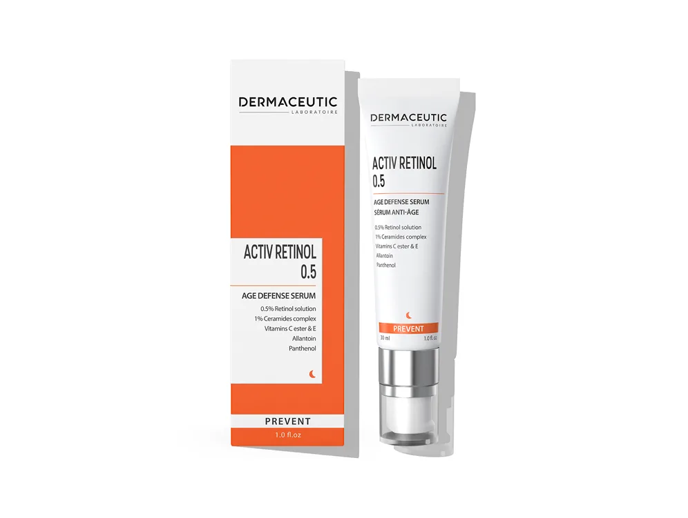 Dermaceutic Activ Retinol 0.5 serums 30 ml ar iepakojumu