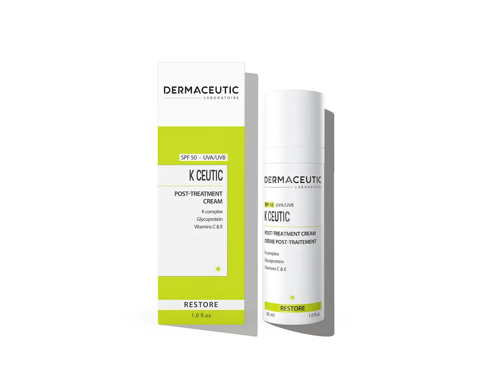 Dermaceutic K Ceutic krēms SPF50 ar iepakojumu