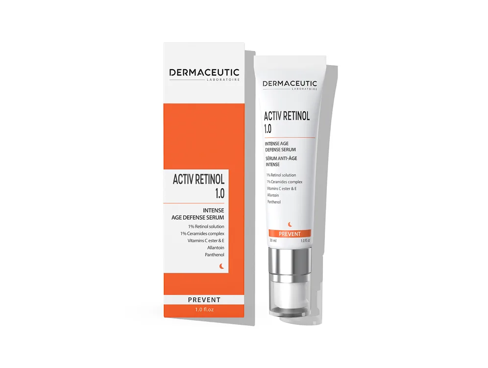 Dermaceutic Activ Retinol 1.0 serums 30 ml ar iepakojumu