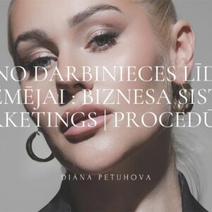 No darbinieces līdz uzņēmējai: kosmetoloģijas biznesa sistēma | mārketings | procedūras