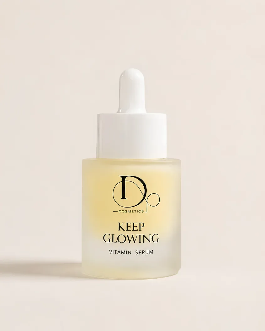 DP Cosmetics Keep Glowing serums ar C vitamīnu, 30 ml pudelīte ar pipeti
